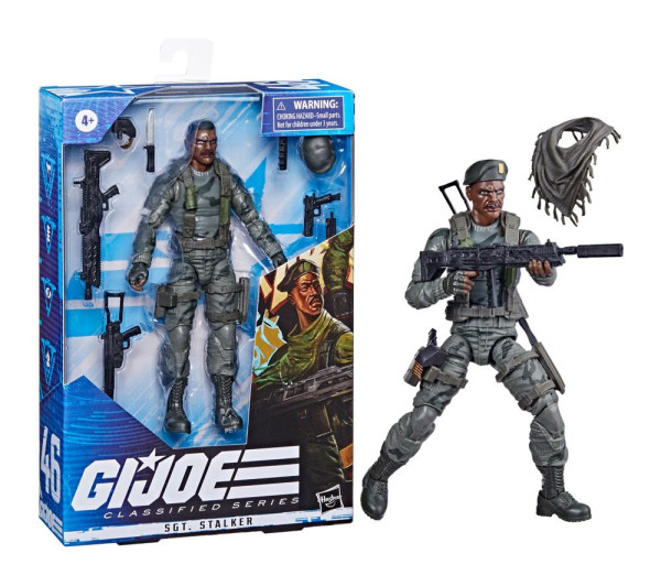 G.I. Joe Classified Series Action Figure 2023 Sgt. Stalker 15 cm 5