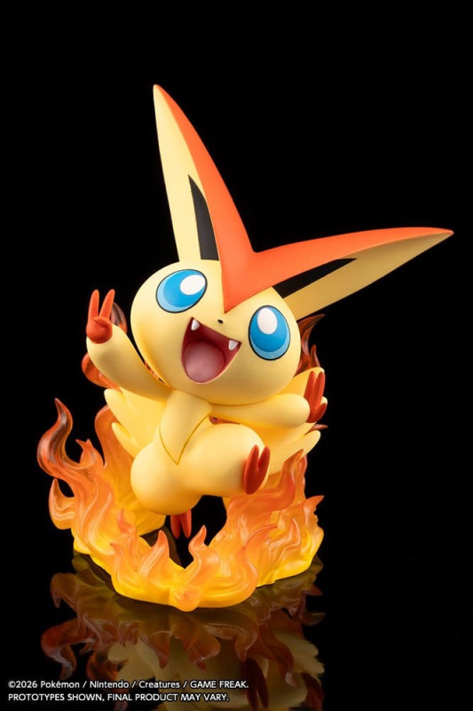 Pokémon ARTFX J PVC Figure 1/8 Hilbert with Victini 20 cm 11