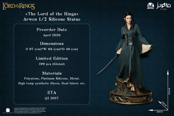 Lord of the Rings Silicone Statue 1/2 Arwen 97 cm 1