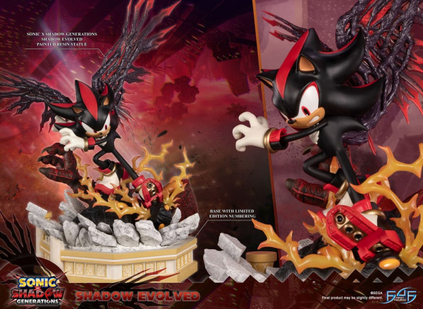 Sonic X Shadow Generations Statue Shadow Evolved 58 cm 1