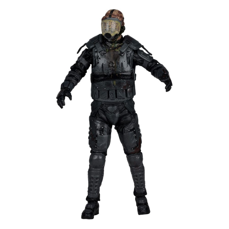 The Walking Dead Action Figure Gas Mask Zombie (Season 4) 13 cm