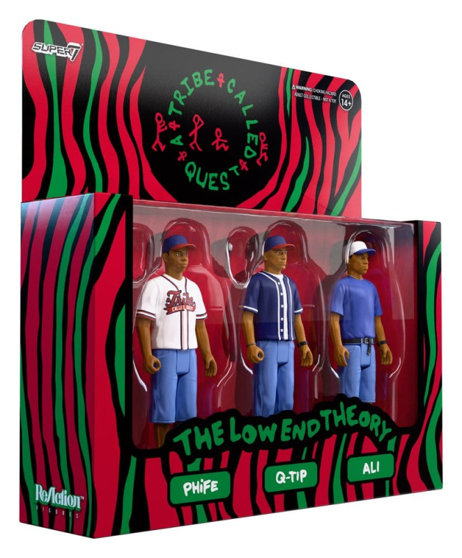 A Tribe Called Quest ReAction Action Figures 3-Pack The Low End Theory 3