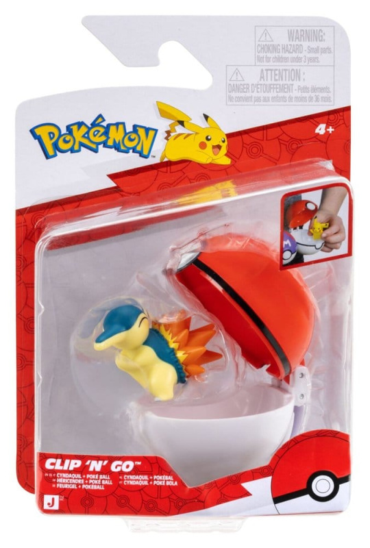 Pokémon Clip 'n' Go Minifigures Poké Balls ver. 23 Assortment (6) 6