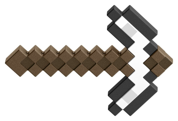 Minecraft Roleplay Replica Iron Pickaxe 35 cm 5
