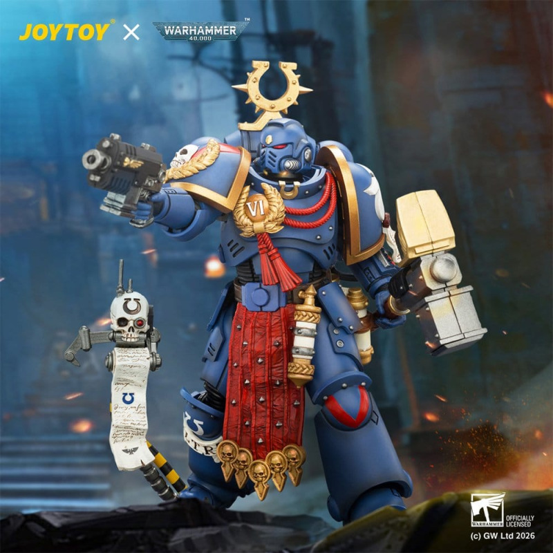 Warhammer Action Figure Ultramarines Ferren Areios 12 cm 7