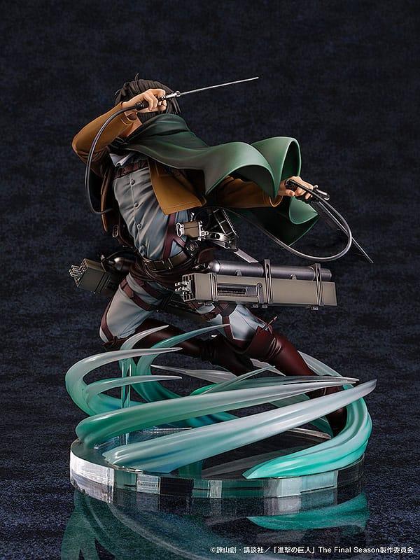 Attack on Titan PVC Statue 1/6 Humanity's Strongest Soldier Levi 23 cm