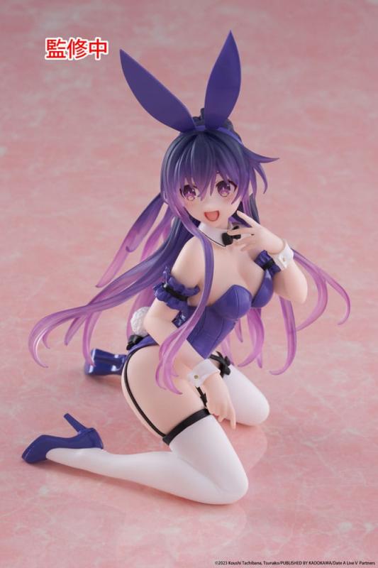 Date A Live V PVC Statue Desktop Cute Figure Tohka Yatogami Bunny Ver. 13 cm 8