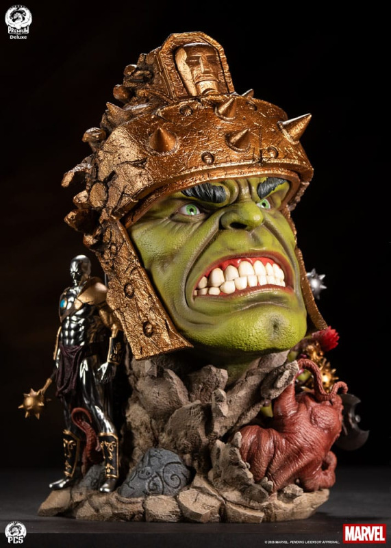 Marvel Fine Art Bust Planet Hulk Deluxe Edition 56 cm 2