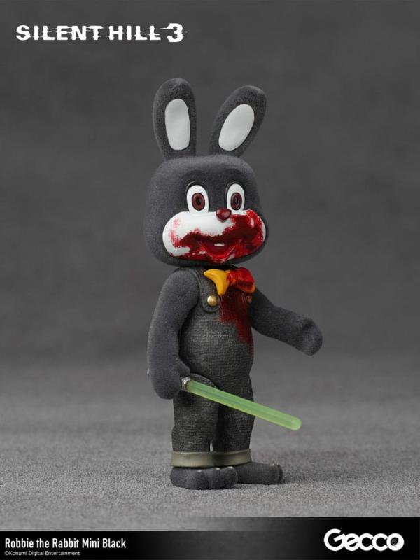 Silent Hill 3 Mini Action Figure Robbie the Rabbit Mini Black Version 10 cm 12