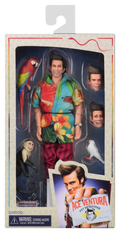 Ace Ventura Clothed Action Figure Ace Ventura 20 cm