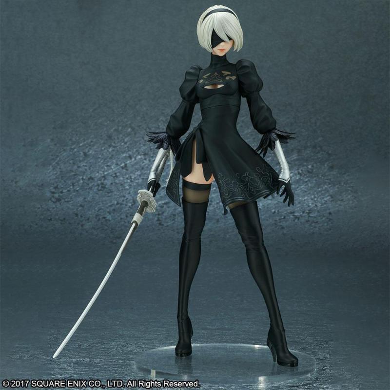 NieR:Automata PVC Statue 2B (YoRHa No. 2 Type B) Deluxe Version 28 cm