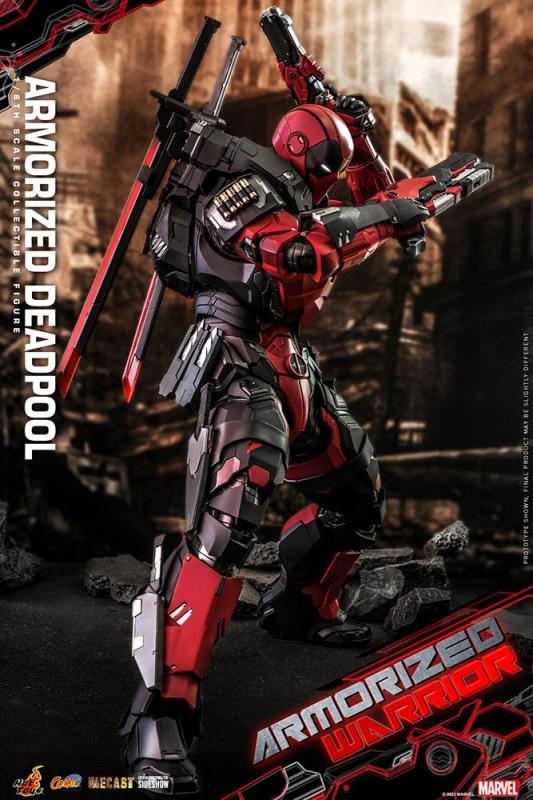 Marvel Comics: Armorized Deadpool 1/6 Masterpiece Action Figure - Hot Toys