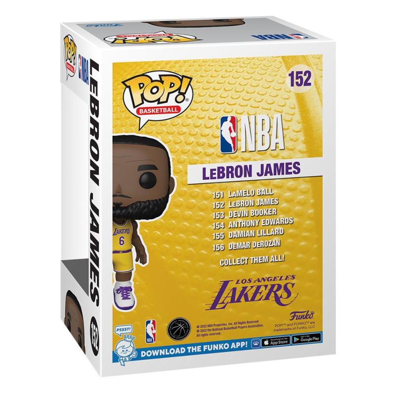 NBA POP! Sports Vinyl Figure LeBron James (Lakers) 9 cm 2