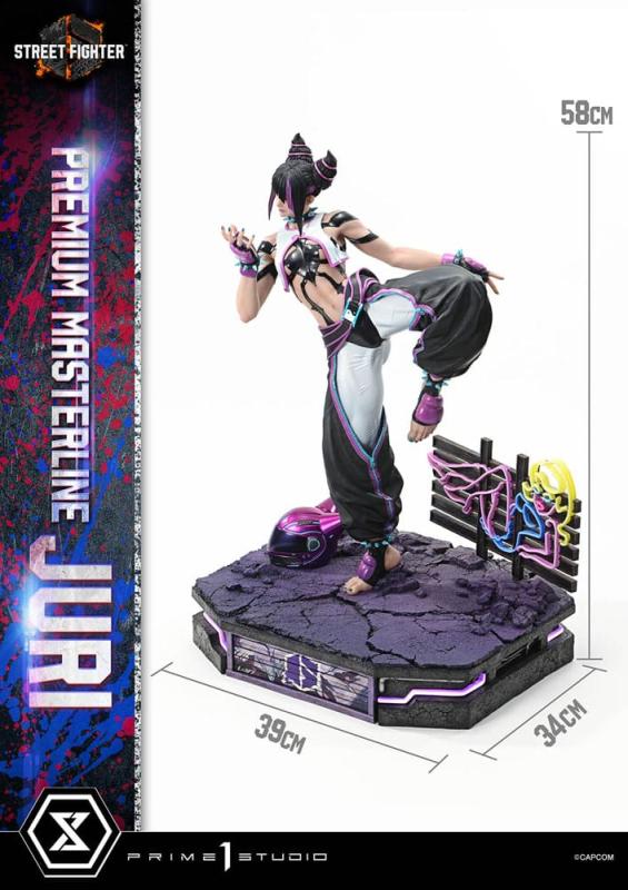 Street Fighter 6 Premium Masterline Series Statue 1/4 Juri 58 cm 7