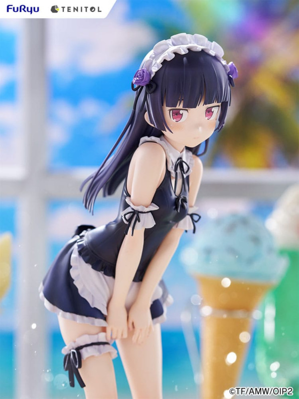 Ore no Imouto ga Konna ni Kawaii Wake ga Nai. Tenitol Tall PVC Statue Kuroneko swimsuits maid Ver. 2 9