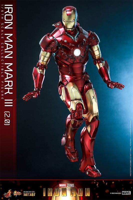 Iron Man: Iron Man Mark III 1/6 Movie Masterpiece Series Diecast Action Figure - Hot Toys