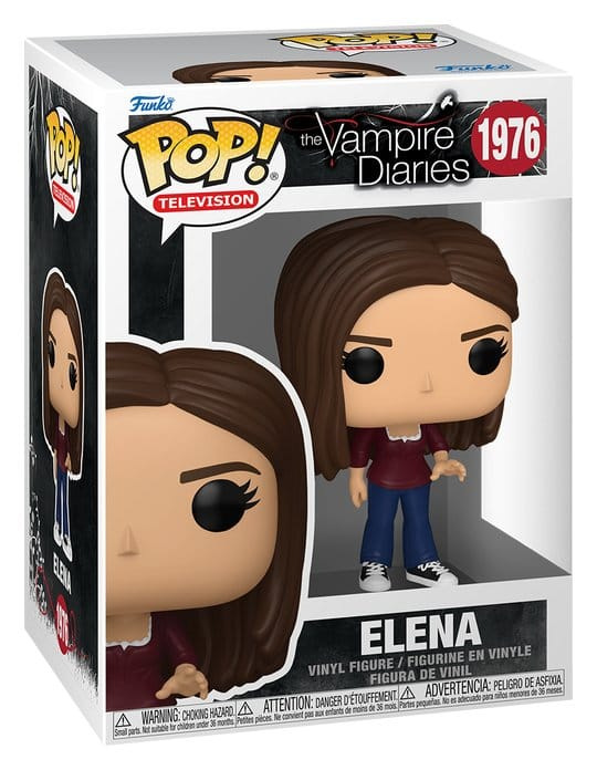 Vampire Diaries POP! Animation Vinyl Figures Elena w/Chase 9 cm Assortment (6) 2