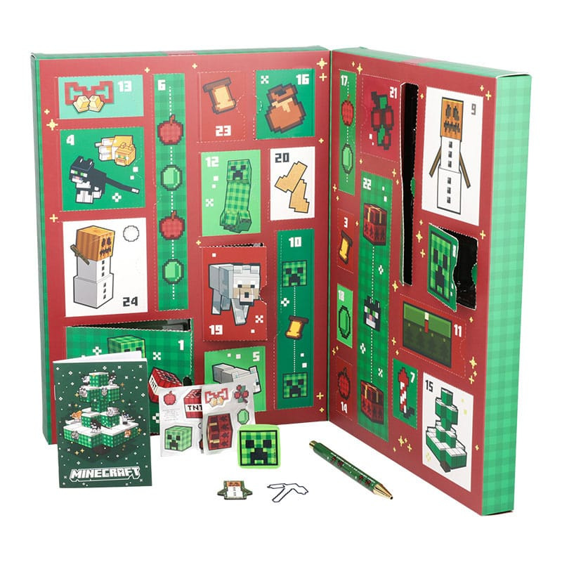 Minecraft Advent Calendar Stationery 24 Day 4