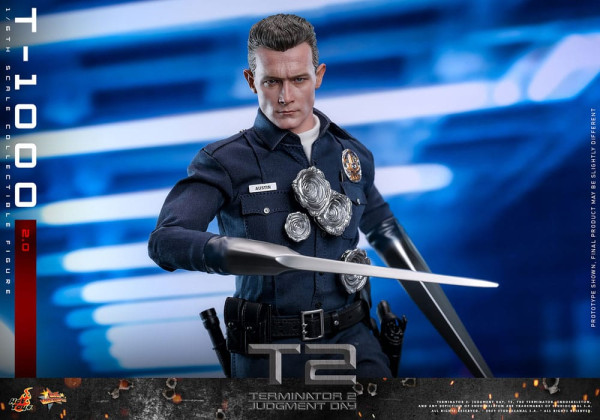 Terminator 2 Movie Masterpiece Action Figure 1/6 T-1000 (2.0) 31 cm 4