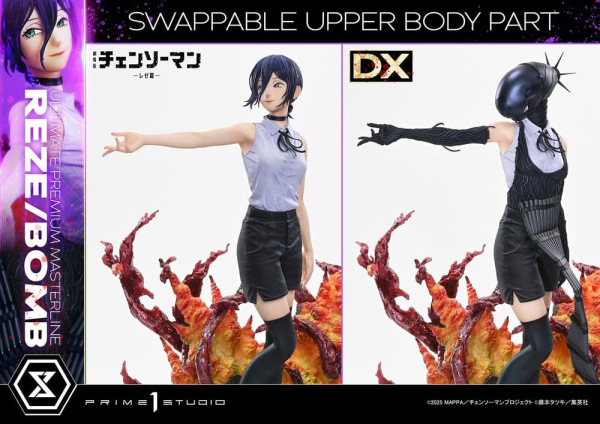 Chainsaw Man Ultimate Premium Masterline Series Statue 1/4 The Movie: Reze Arc REZE/BOMB DX Bonus Ve 4