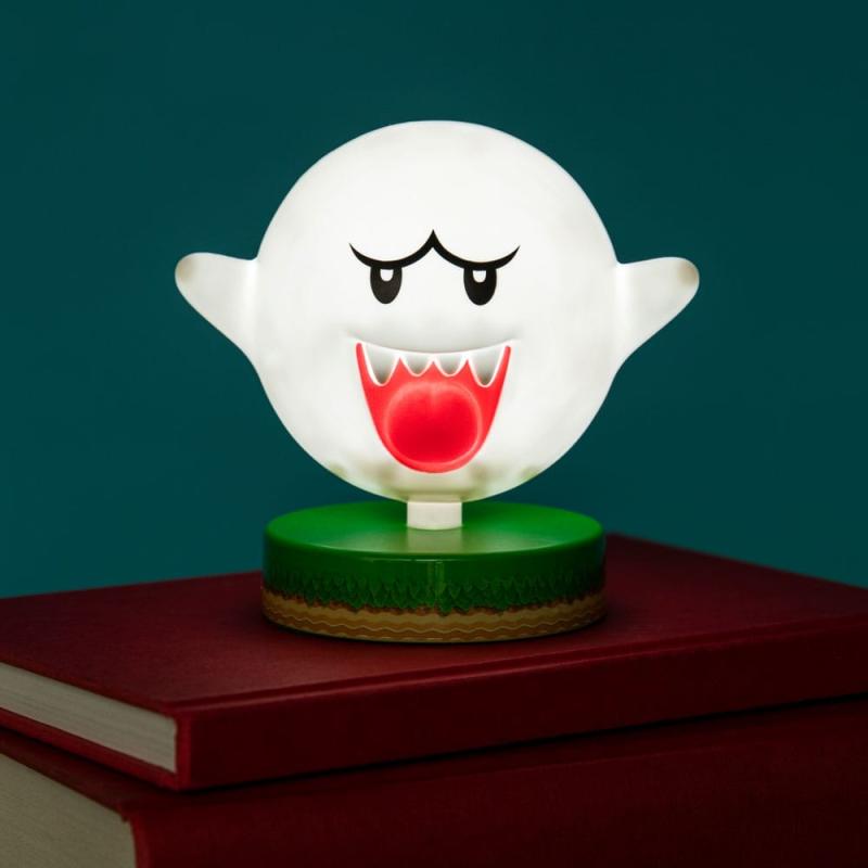 Super Mario Icon Light Boo 10 cm 4