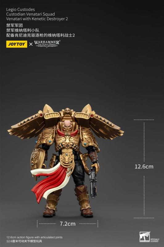 Warhammer The Horus Heresy Action Figure 1/18 Legio Custodes Custodian Venatari Squad Venatari with 9