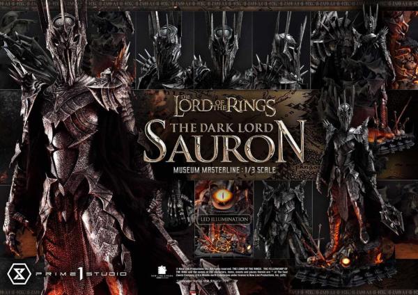 Lord of the Rings Museum Masterline Series Statue 1/3 The Dark Lord Sauron Bonus Version 117 cm 9