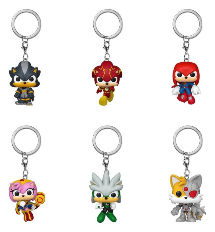 Sonic the Hedgehog POP! Vinyl Keychains 4 cm Display (12)