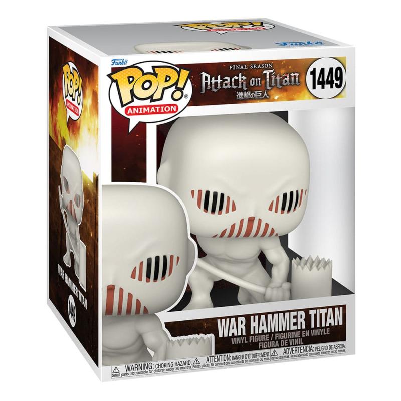 Attack on Titan Oversized POP! Vinyl Figure War Hammer Titan 15 cm 1