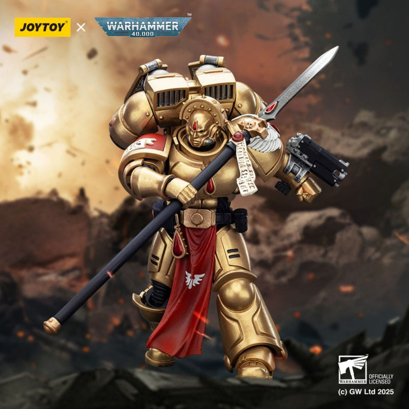 Warhammer 40,000: Combat Patrol Blood Angels Action Figure Sanguinary Guard 2 with Angelus Boltgun a 1