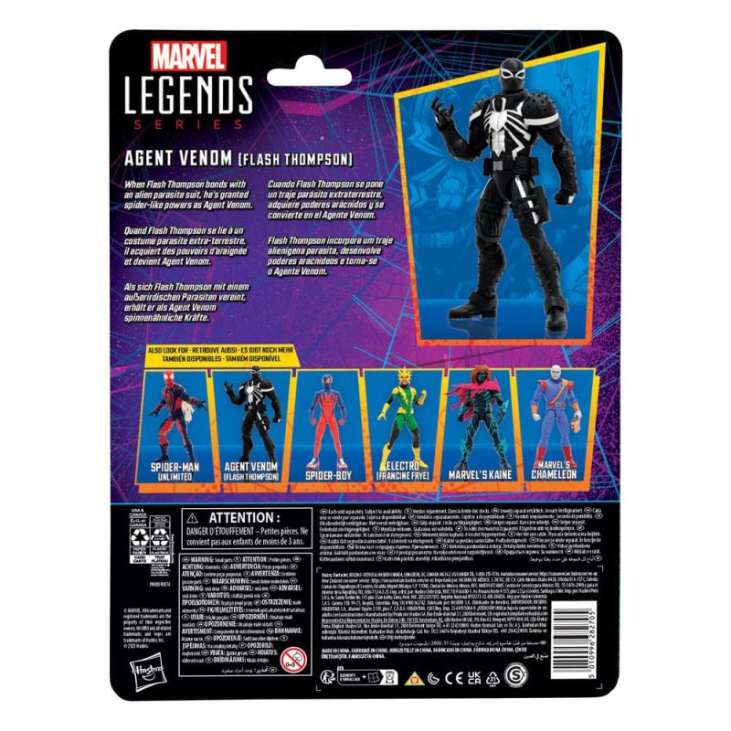 Spider-Man Marvel Legends Retro Action Figure Agent Venom (Flash Thompson) 15 cm 6