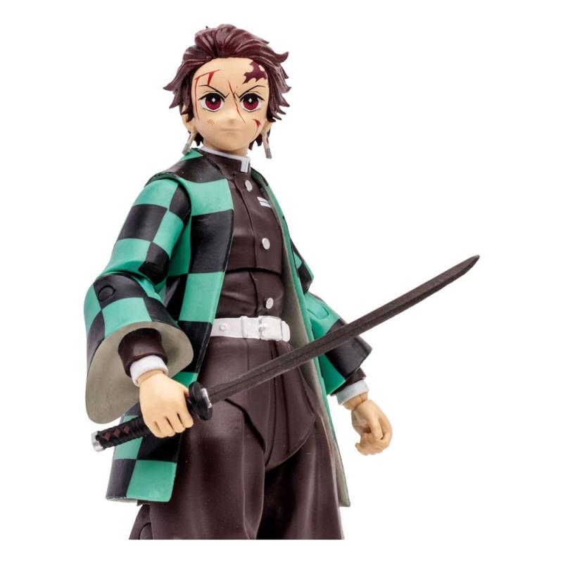 Demon Slayer: Kimetsu no Yaiba Action Figure Tanjiro Kamado (Rui Battle Variant) 18 cm