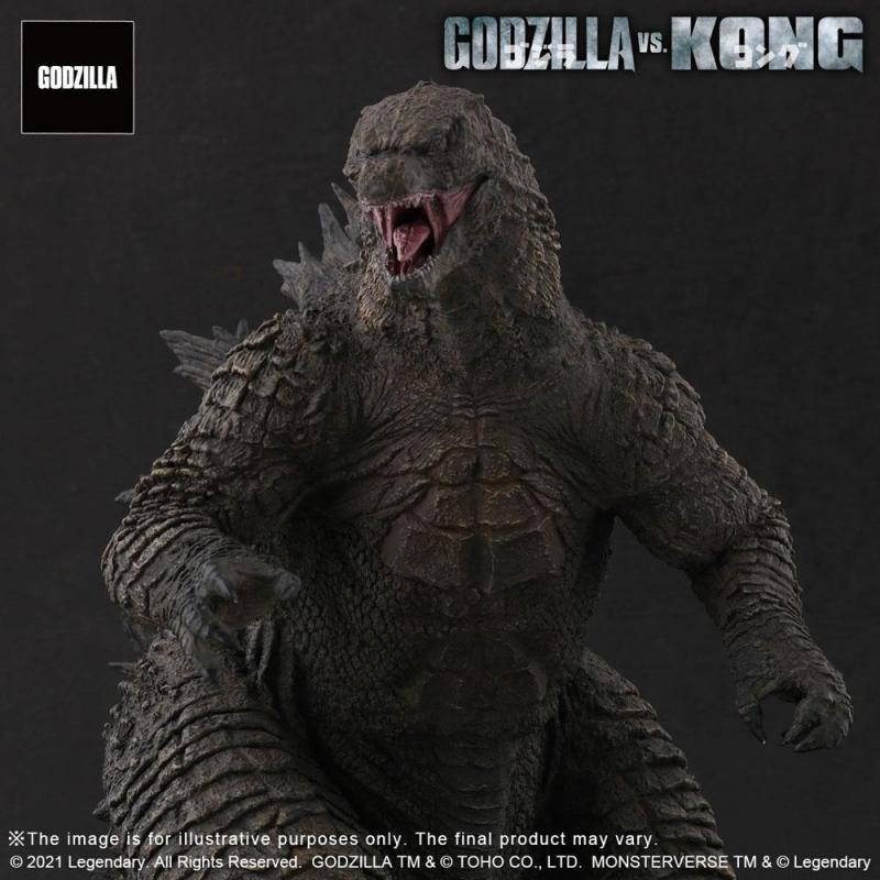 Godzilla vs. Kong: Godzilla 26 cm 2021 TOHO Large Kaiju Series PVC Statue - X-Plus
