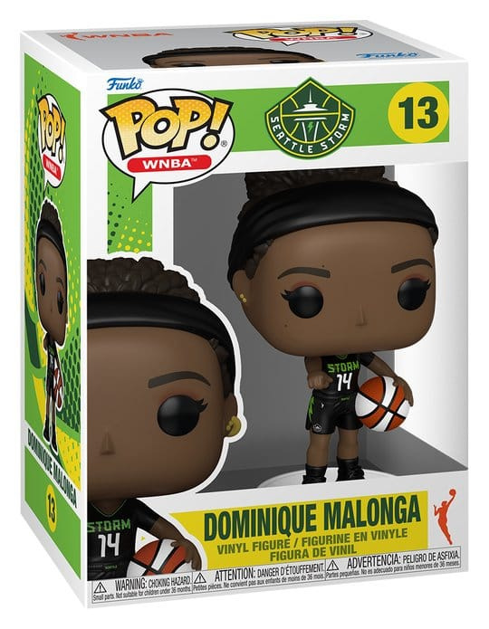 WNBA Legends POP! Sports Vinyl Figure Seattle Storm - Dominique Malonga 9 cm 1