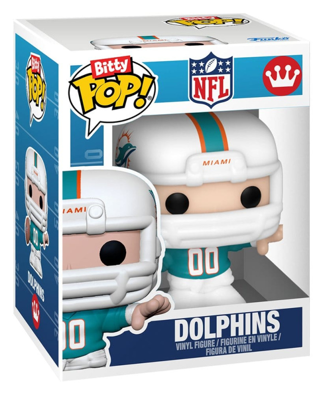 NFL Bitty POP! Helmets Vinyl Figures AFC Series 1 Assortment (12) 3