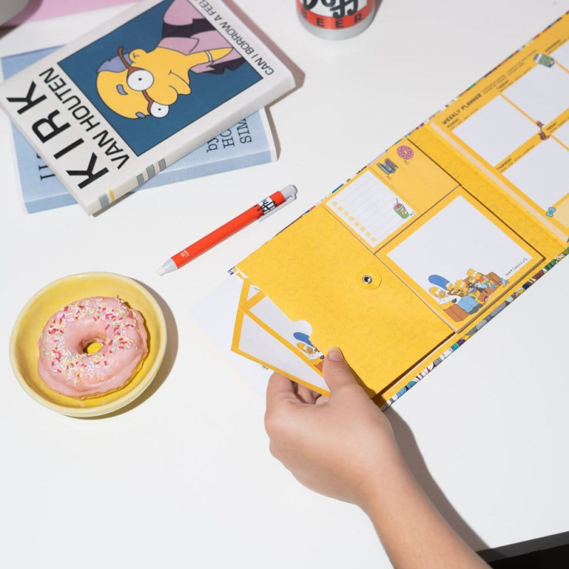 The Simpsons Weekly Planner with Sticky Notes 19 x 17 cm 6