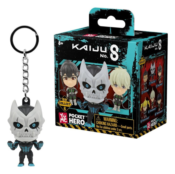 Kaiju No. 8 Pocket Hero Keychain Series 1 Blind Box Display (12) 9