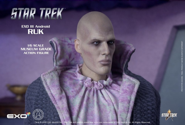 Star Trek: The Original Series Action Figure 1/6 Ruk EXO III Android 33 cm 8