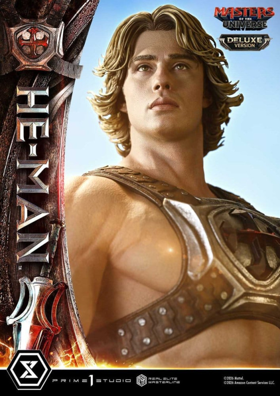 Masters of the Universe (2026 Film) Real Elite Masterline Series Statue 1/3 He-Man Deluxe Version 11 3