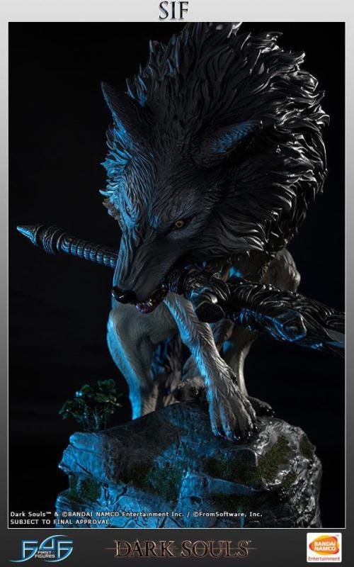 Dark Souls Statue The Great Grey Wolf Sif 64 cm