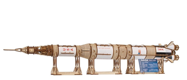 NASA 3D Wooden Puzzle Saturn V 7