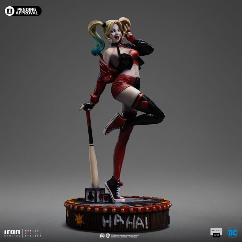 DC Comics Art Scale Statue 1/10 Harley Quinn (Gotham City Sirens) 22 cm 1