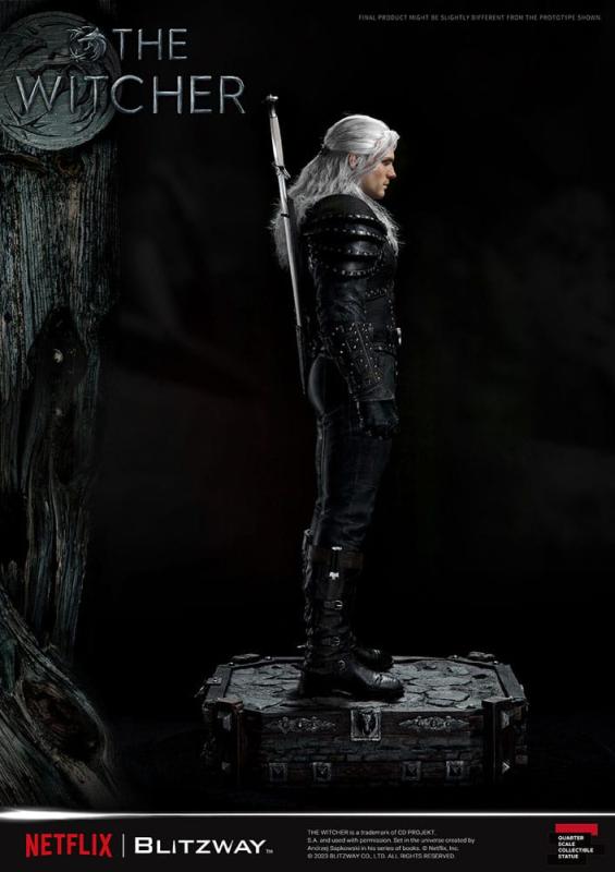 The Witcher: Geralt of Rivia 1/4 Superb Scale Statue - Blitzway