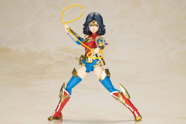 DC Comics Cross Frame Girl Plastic Model Kit Wonder Woman Humikane Shimada Ver. 16 cm 6