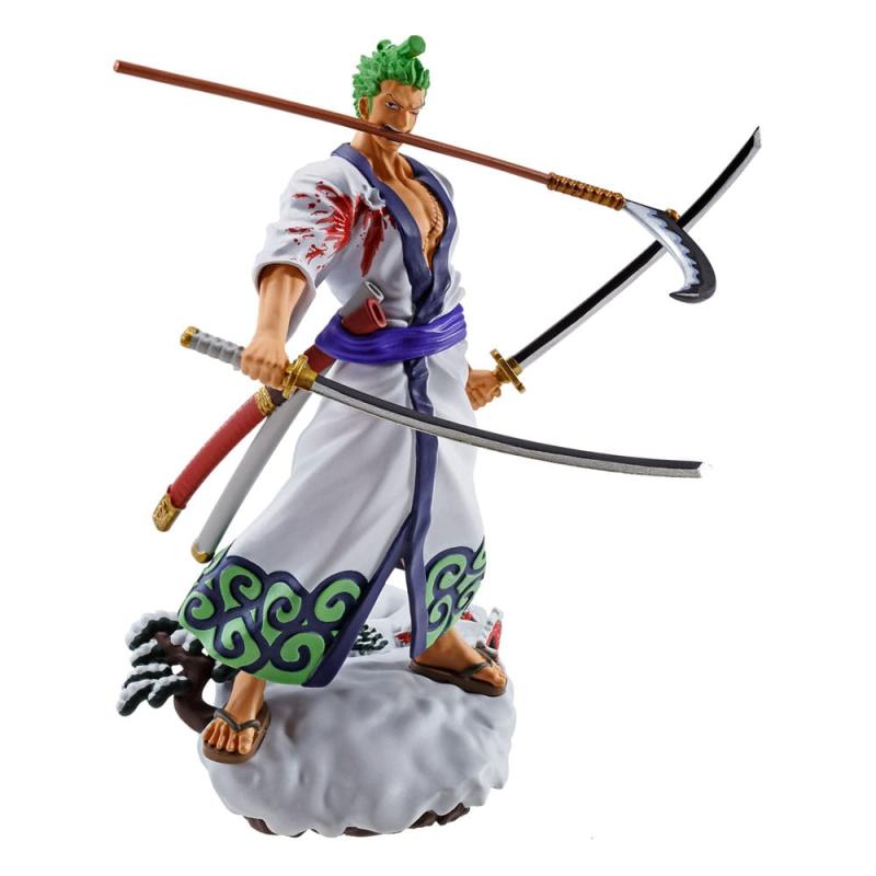 One Piece Petitrama PVC Mini Statue Logbox Re Birth Wano Kuni Vol. 1 Set 9 cm