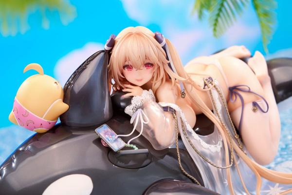 Azur Lane PVC Statue 1/7 Anchorage Dolphins and Swim Lessons Ver. 13 cm 4