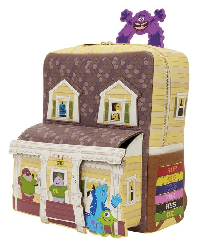 Monsters University Oozma Kappa House Figural Mini Backpack 4