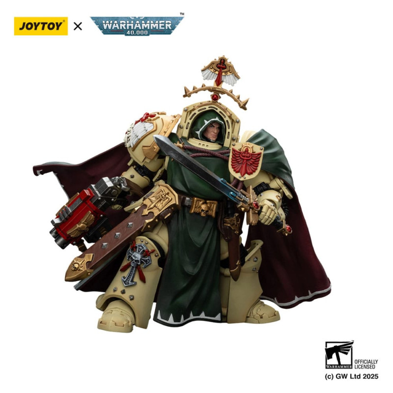 Warhammer 40,000: Dark Angels Action Figure Belial Grand Master of The Deathwing With the Sword of S 8