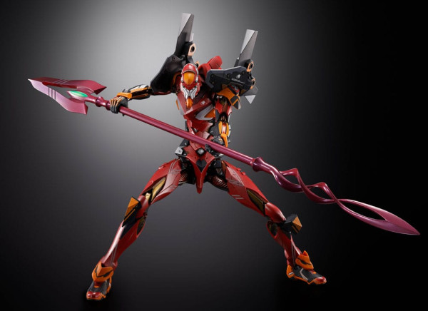 Neon Genesis Evangelion Metal Build Action Figure Eva Production Model-02 30th with the Spear of Cas 6