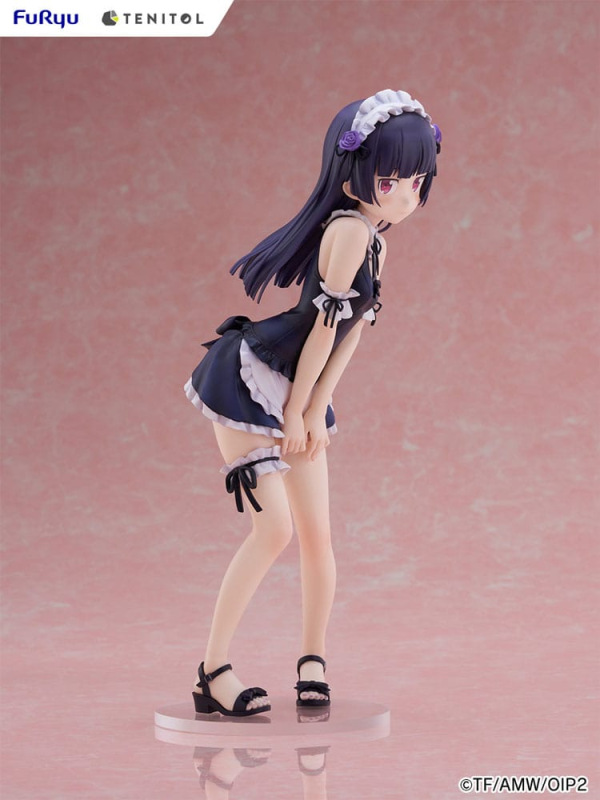 Ore no Imouto ga Konna ni Kawaii Wake ga Nai. Tenitol Tall PVC Statue Kuroneko swimsuits maid Ver. 2 3